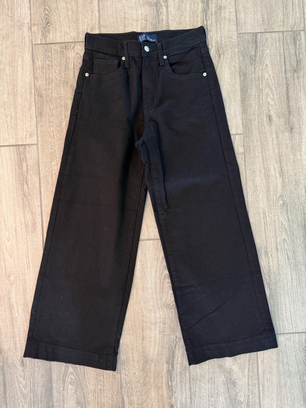 Gap High Rise Wide-leg crop jeans